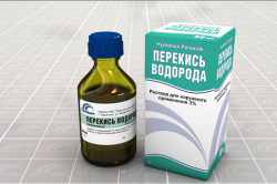Перекись водорода для обработки раны